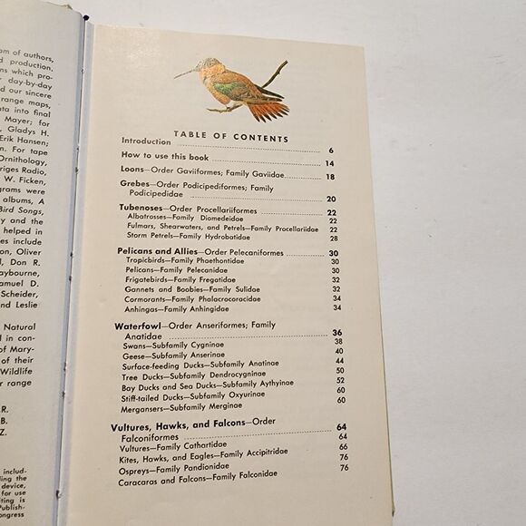 Vintage 1966 Birds of North America Book Hardback - Picture 3 of 8